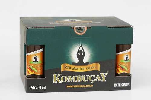 KOMBUÇAY - Kombuçay Şeftali 24x 250 ml 