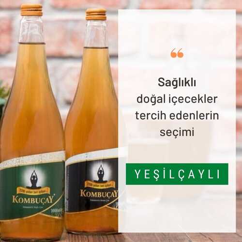 KOMBUÇAY - Kombuçay Yeşilçaylı 2 KOLİ 